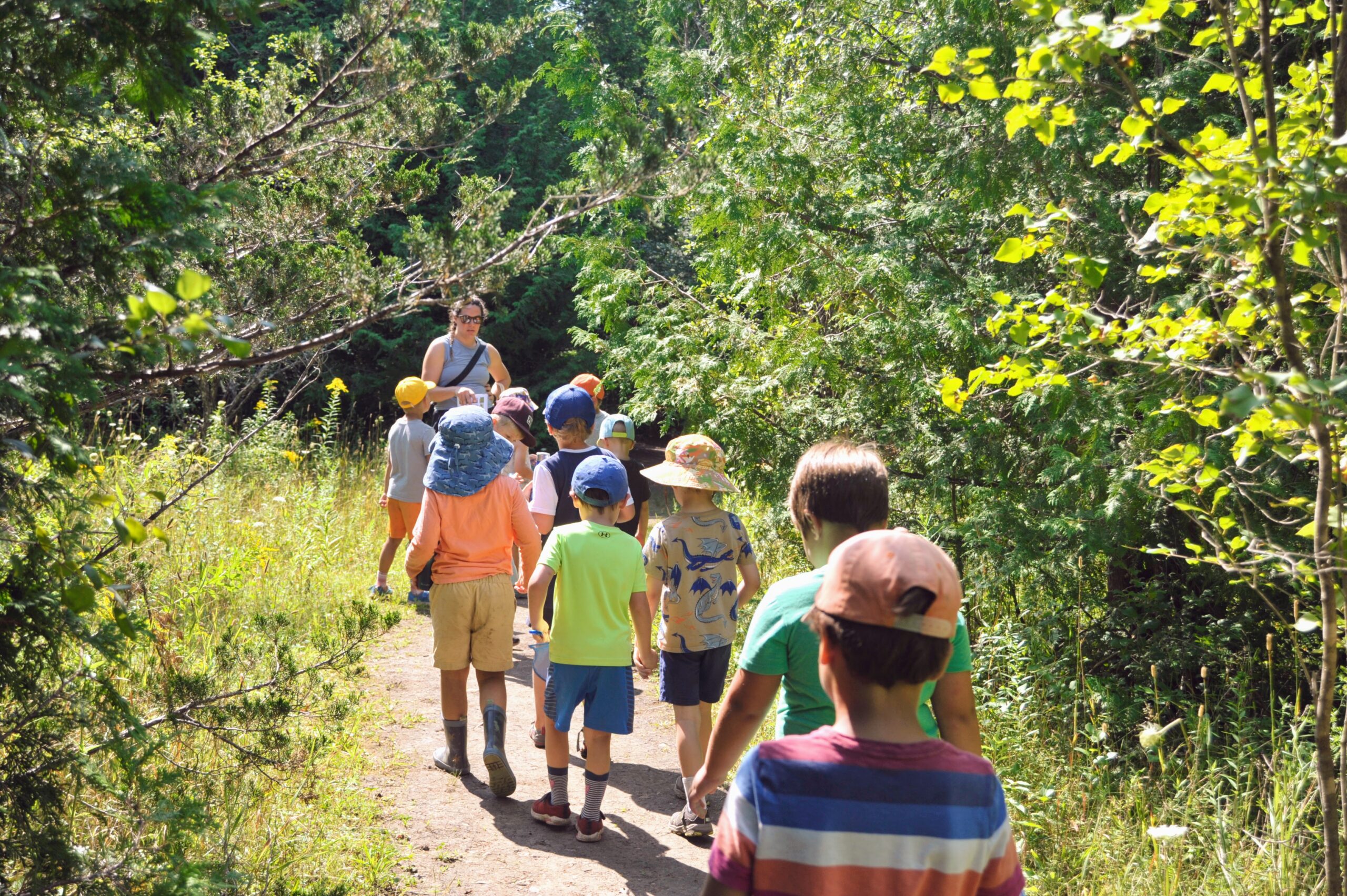 kids harvesting